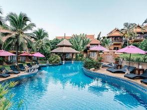 泰国度假照片,阳光沙滩的悠闲时光